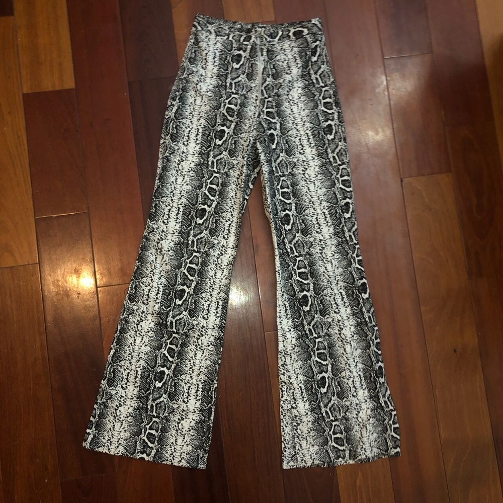 Handmade vintage style 70s high waisted pants